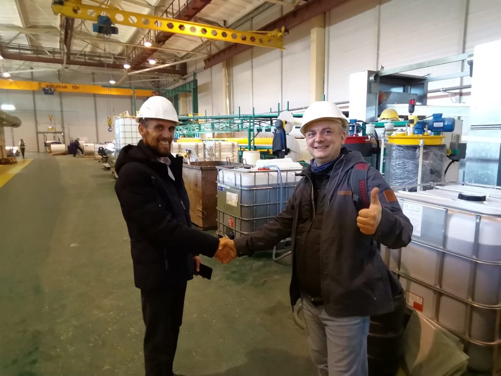 Производство сэндвич-панелей на непрерывной линии в Туле