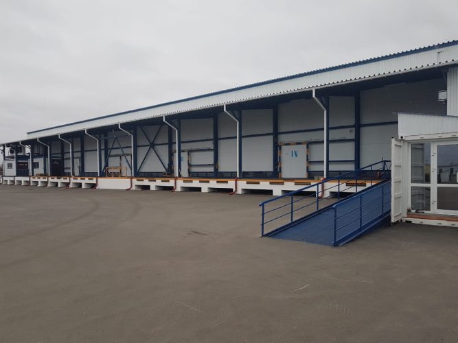 Холодильный склад промышленный холодильник среднетемпературный и низкотемпературный емкостью 2000 тонн