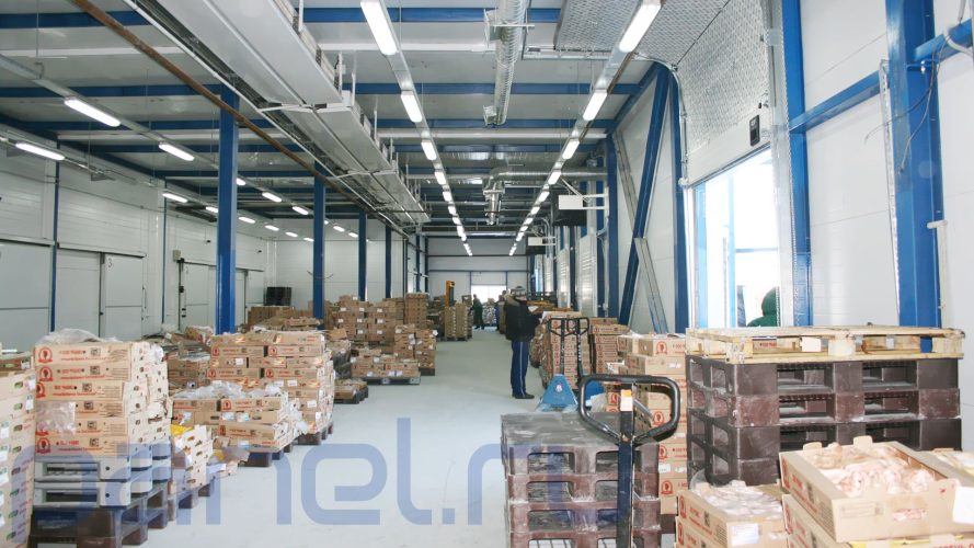 Холодильный склад промышленный холодильник среднетемпературный и низкотемпературный емкостью 10000 тонн