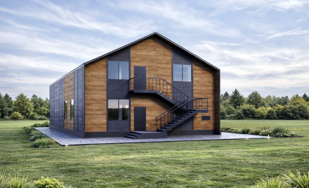 АБК из металлоконструкций и сэндвич-панелей