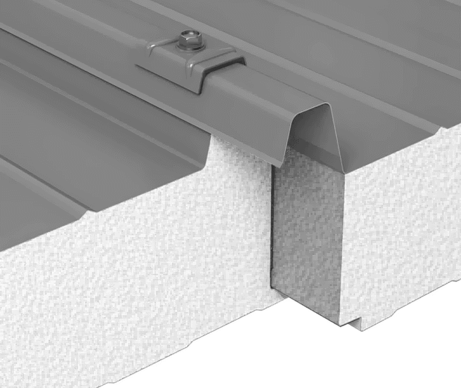 Кровельные полистирольные сэндвич-панели