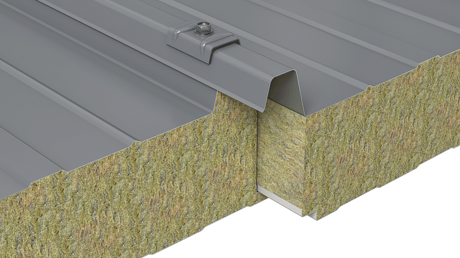 Кровельные минватные сэндвич-панели