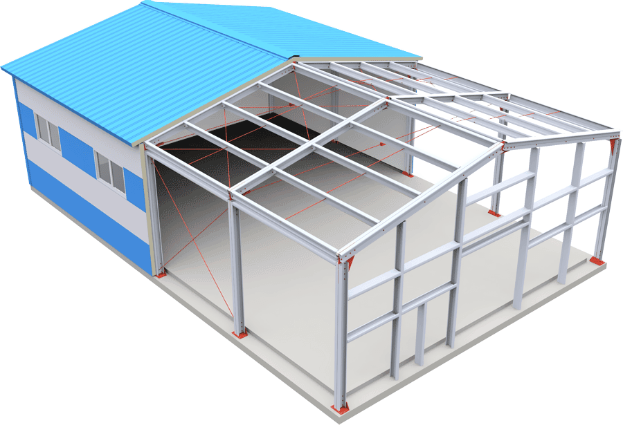 Быстровозводимые здания ПАНЕЛЬ РУ